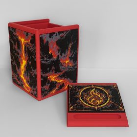 Commader Deck Box - Red