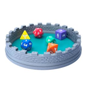 Castle Wall Dice Tray