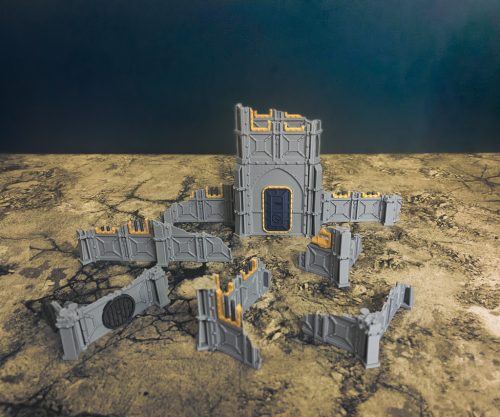 Foldable Terrain Set – Armored Set