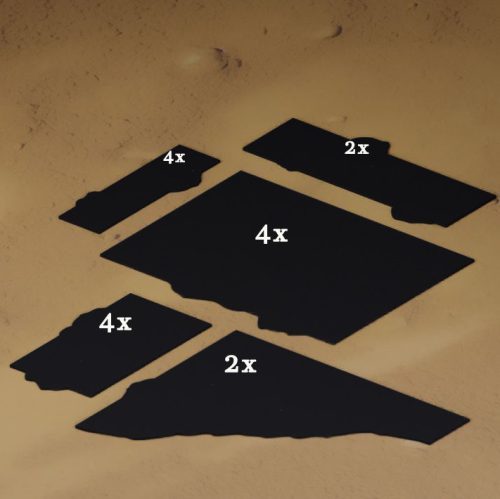 Foldable Terrain Set – Armored Set