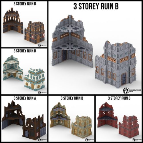  Foldable Terrain Set –  Battle Nun Set