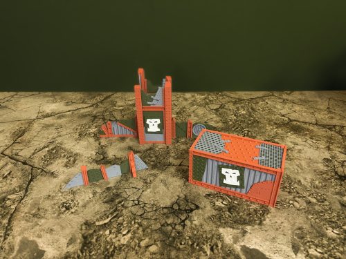 Foldable Terrain Set – Ork Set