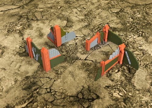Foldable Terrain Set – Ork Set