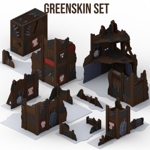 Foldable Terrain Set – Ork Set