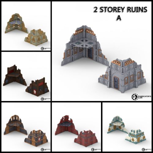 Foldable Terrain Set  – Industrial Set