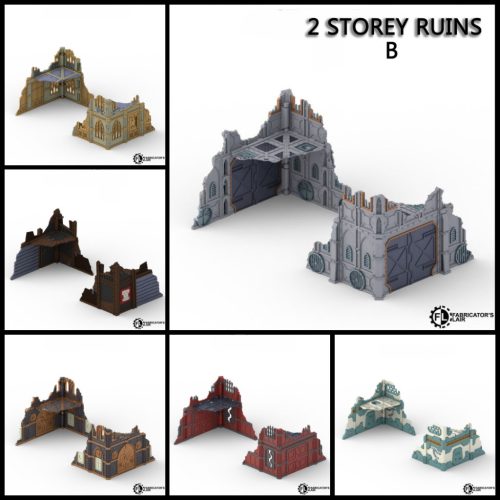 Foldable Terrain Set  – Industrial Set