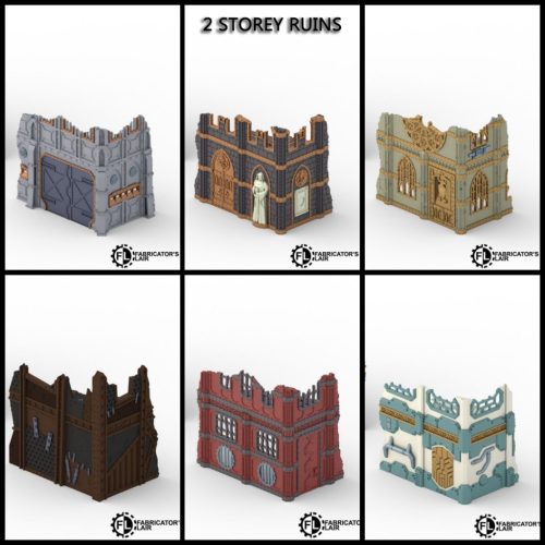 Foldable Terrain Set  – Industrial Set