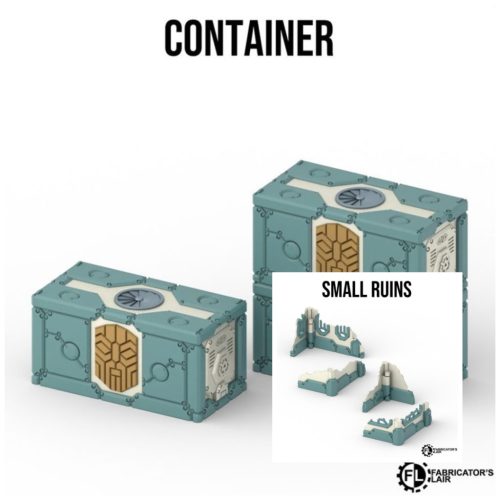 Foldable Terrain Set –  Space Dwarf Set