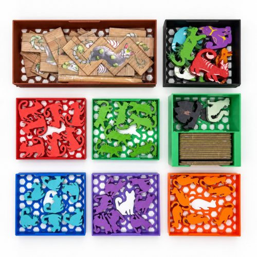 The Isle of Cats organizer – storage compartments