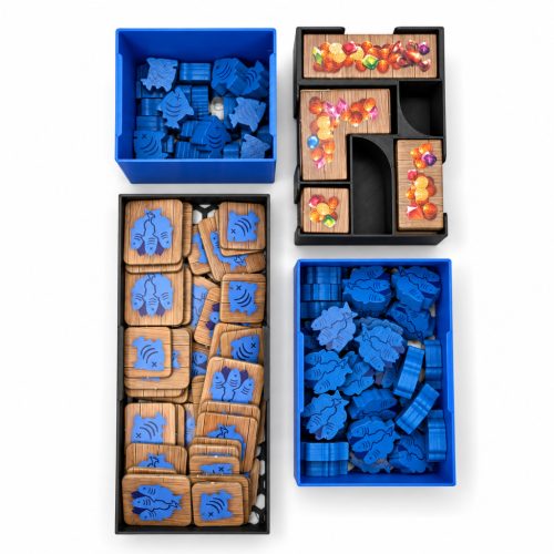 The Isle of Cats insert with long storage trays
