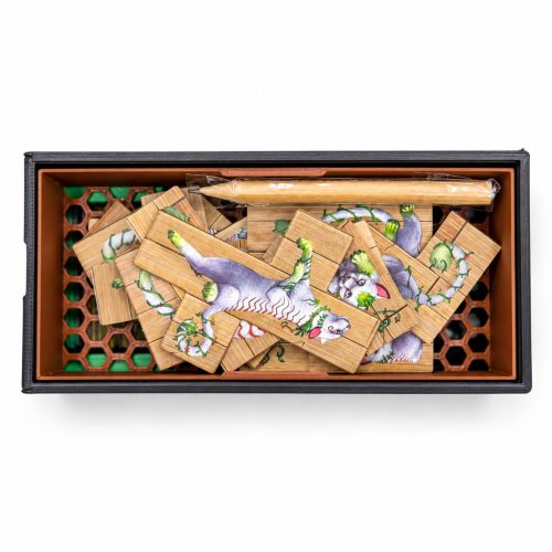 The Isle of Cats board game insert for organizing game components