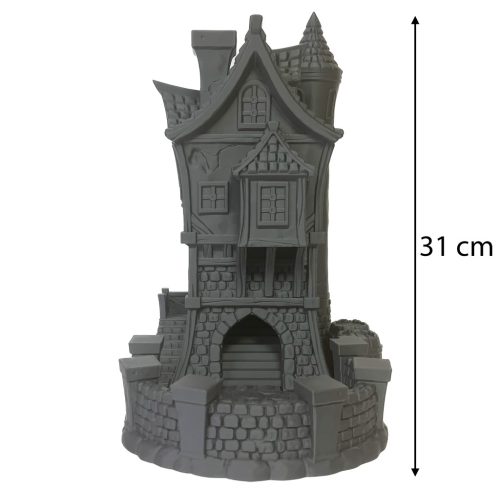 Medieval House Dice Tower